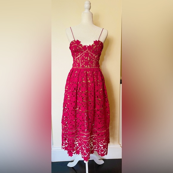 self portrait hot pink azalea dress Three Ways to Style a Self Portrait Pink Dress